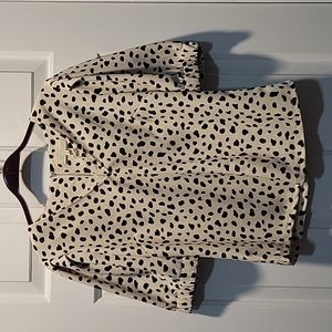Melloday Animal Print Blouse